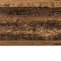 Produktbild för Väggmonterat skrivbord med lagring Gammalt trä 100 x 45 x 30 cm