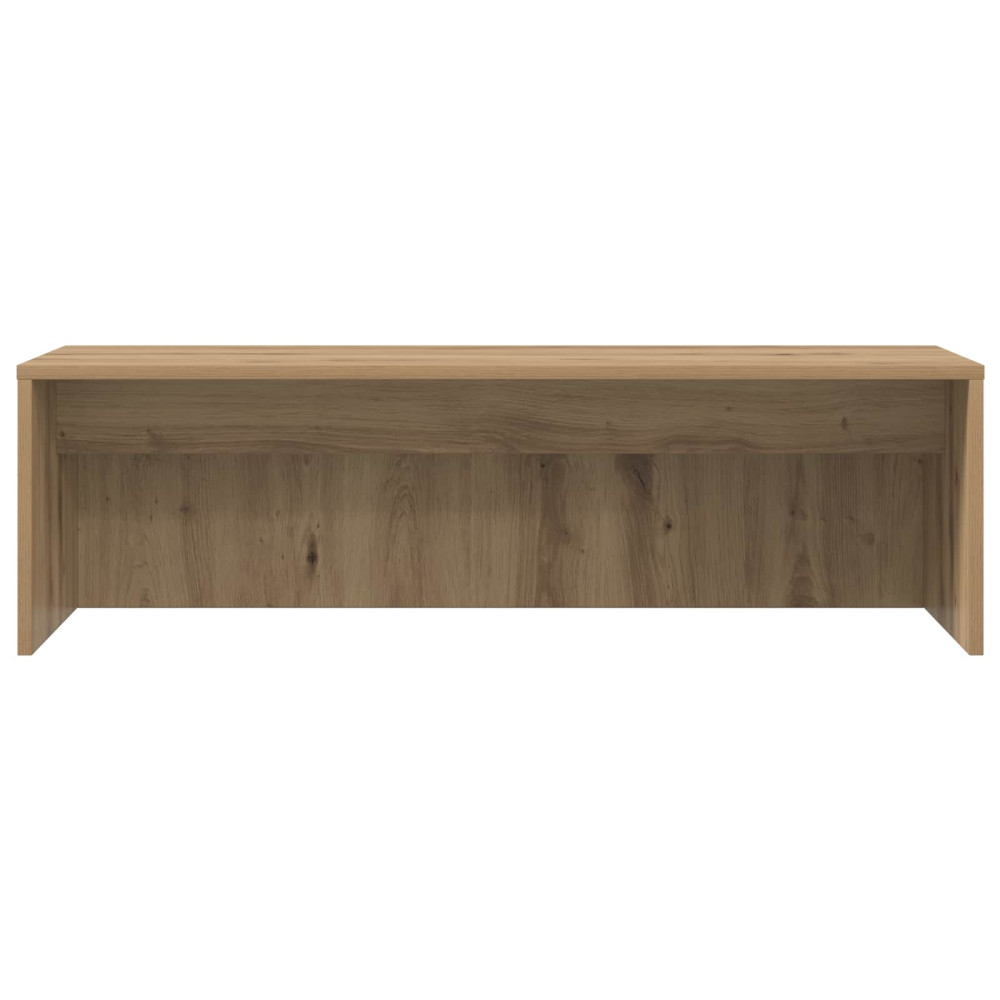 Produktbild för Väggmonterat skrivbord Väggmonterad Artisan Ek 100 x 45 x 30 cm