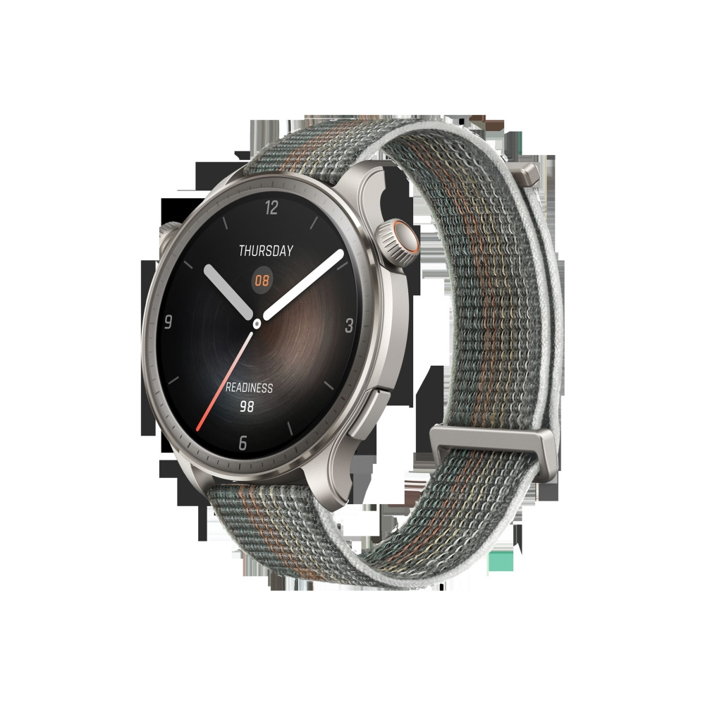 Produktbild för Amazfit Balance - aluminiumlegering - smart klocka med rem - sunset gray