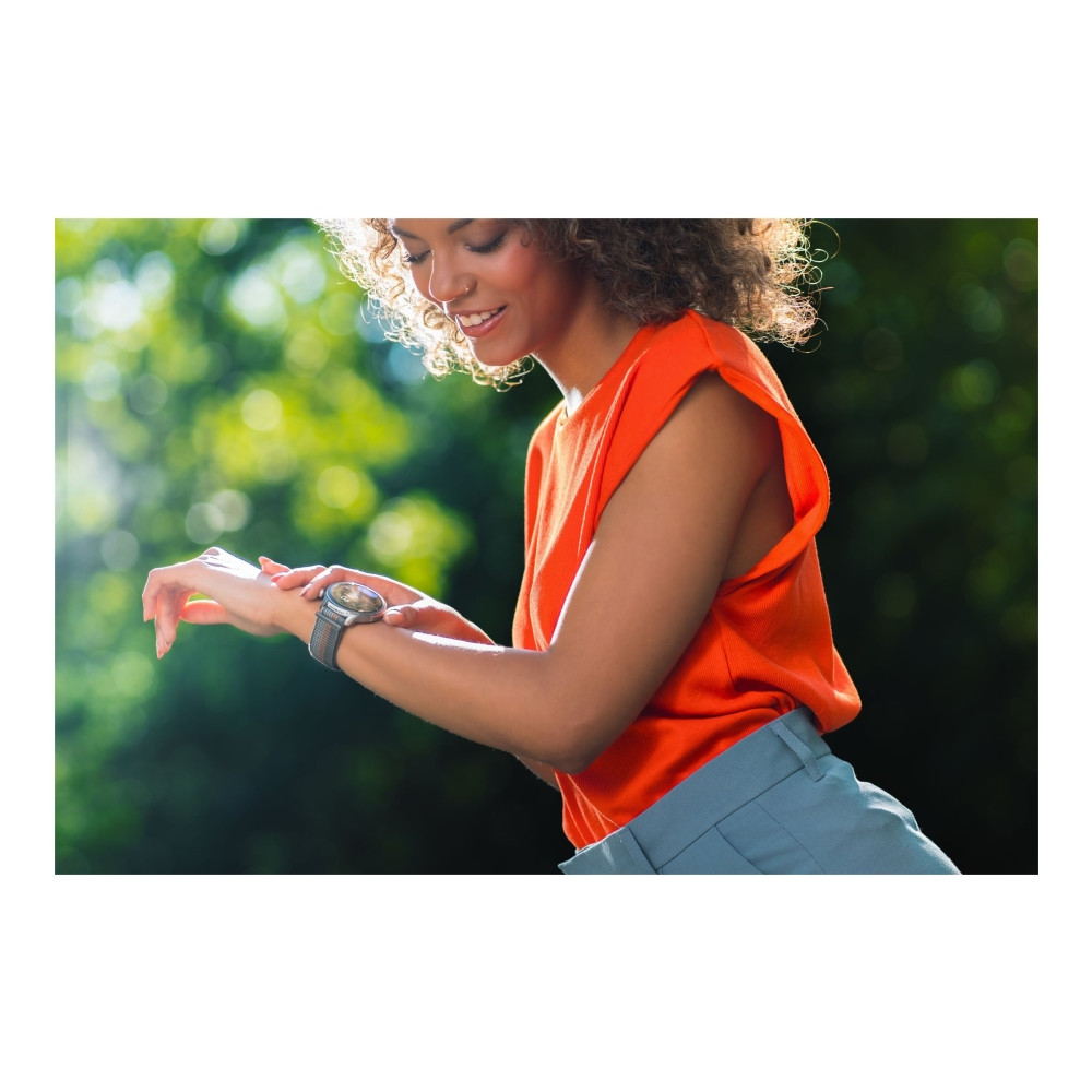 Produktbild för Amazfit Balance - aluminiumlegering - smart klocka med rem - sunset gray