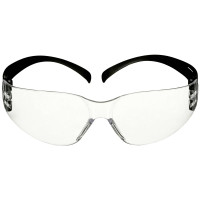 Produktbild för 3M SecureFit 100 skyddsglasögon SF101AF-BLK-EU svarta stänge...