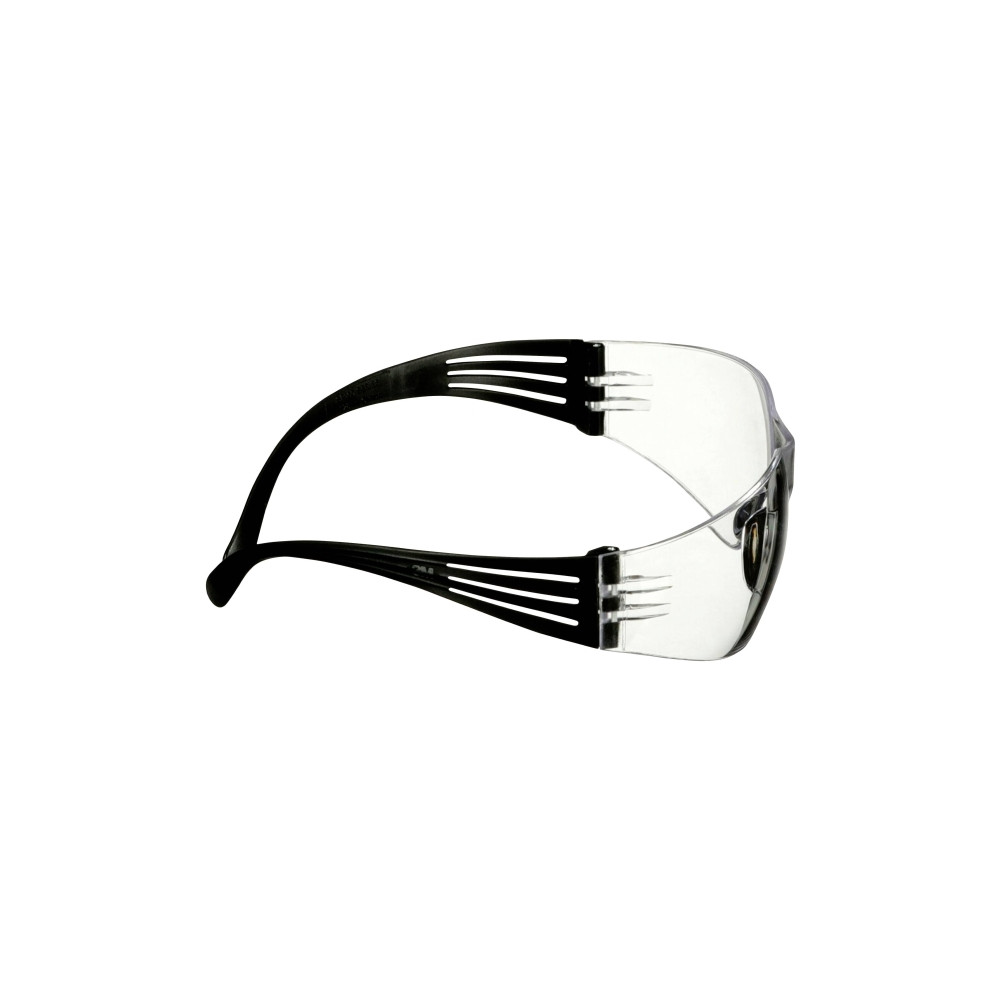 Produktbild för 3M SecureFit 100 skyddsglasögon SF101AF-BLK-EU svarta stänge...