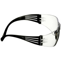 Produktbild för 3M SecureFit 100 skyddsglasögon SF101AF-BLK-EU svarta stänge...