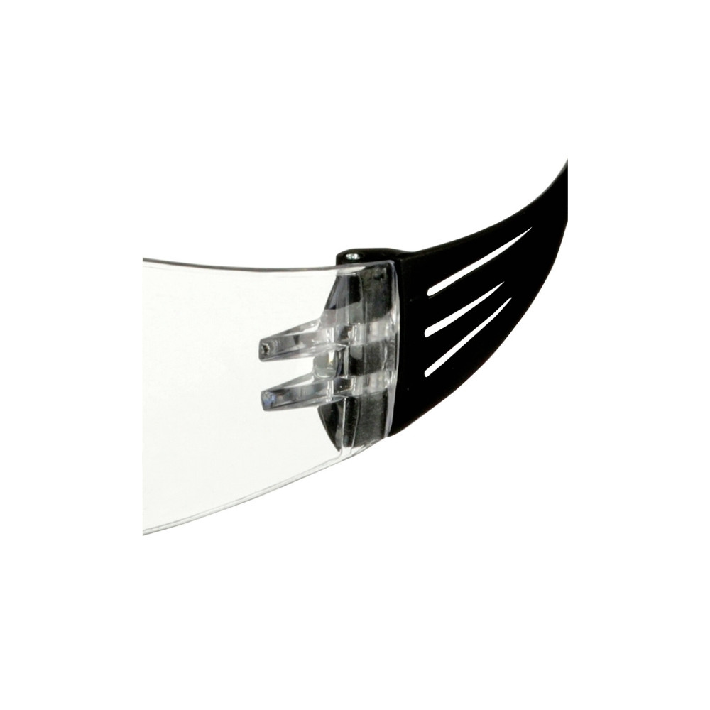 Produktbild för 3M SecureFit 100 skyddsglasögon SF101AF-BLK-EU svarta stänge...