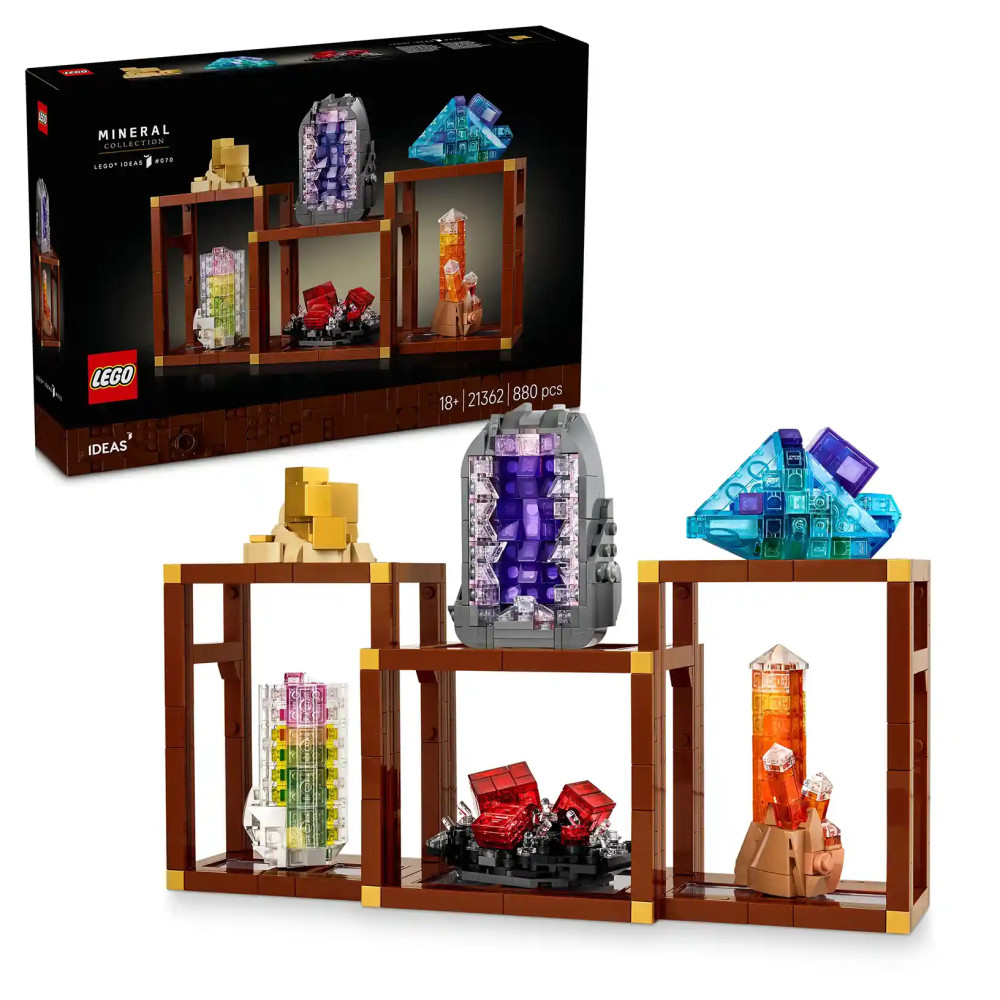 Produktbild för LEGO® Ideas 21362 Sbírka minerálů