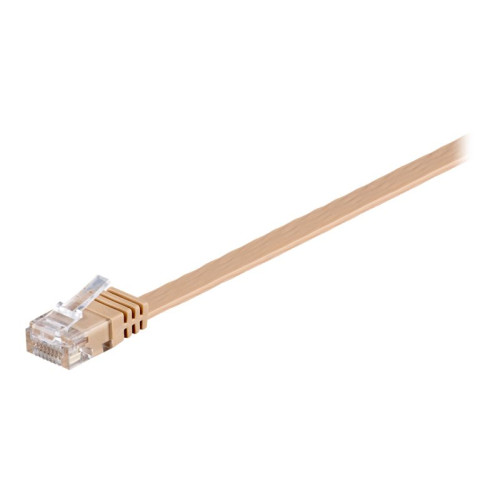 Goobay goobay patch-kabel - 1 m - ljusbrun