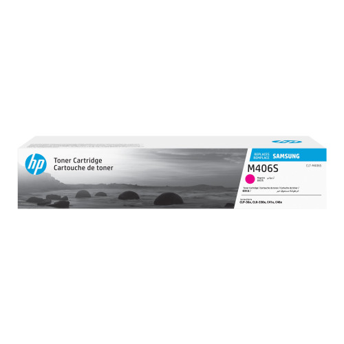 Hewlett-Packard HP CLT-M406S - magenta - original - tonerkassett (SU252A)