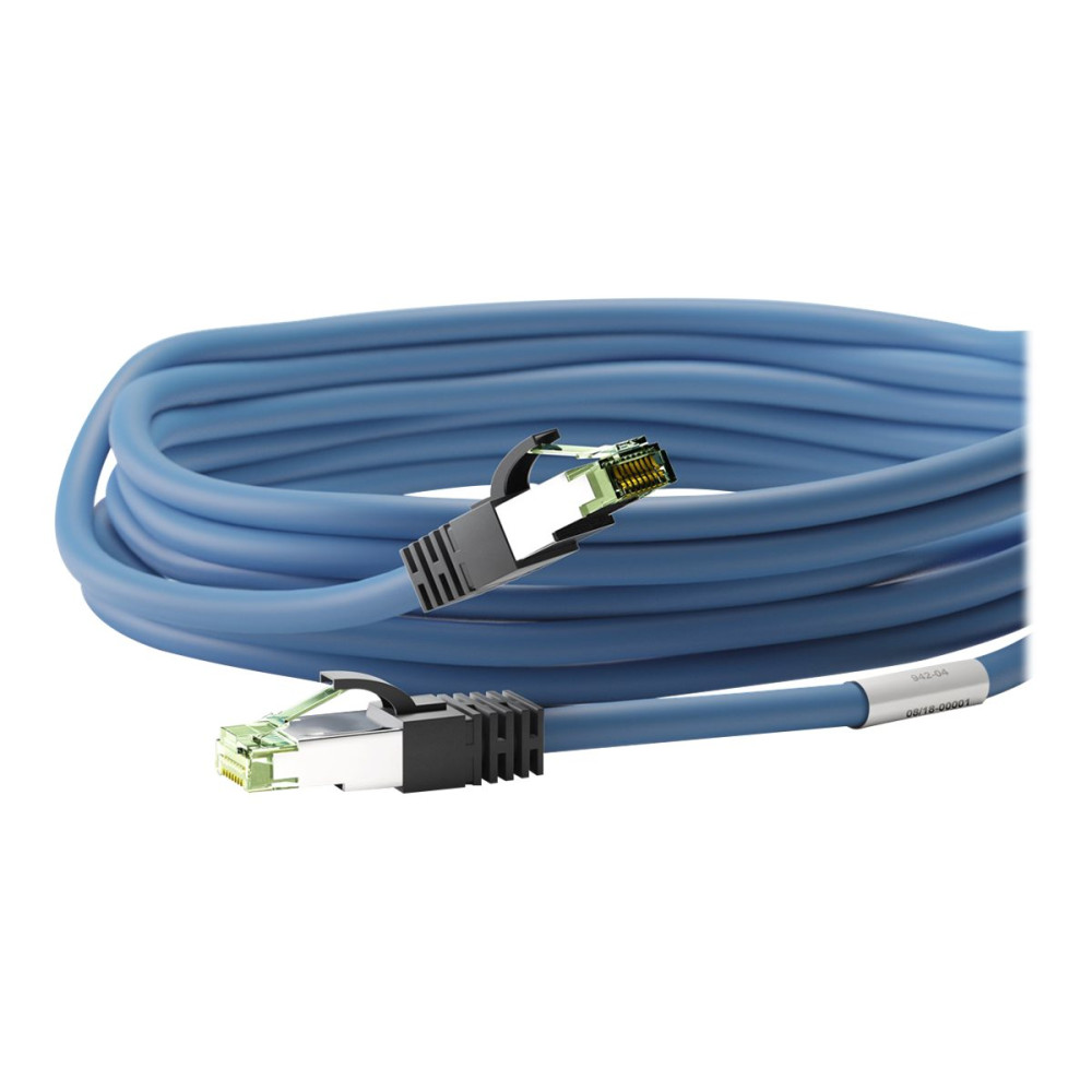 Produktbild för goobay patch-kabel - 20 m - blå