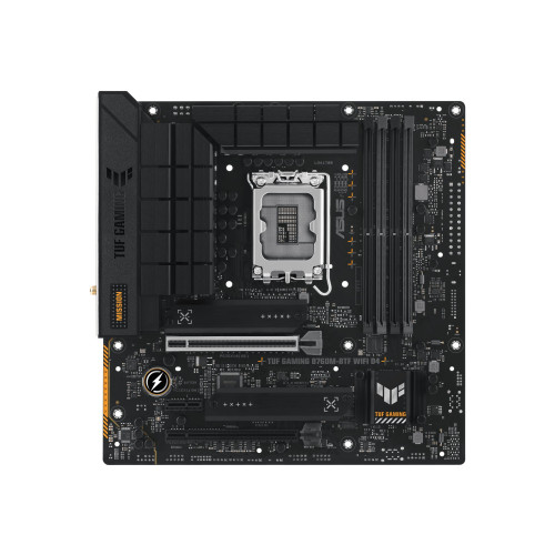 ASUSTeK COMPUTER ASUS TUF GAMING B760M-BTF WIFI D4 - moderkort - micro ATX - LGA1700-uttag - B760