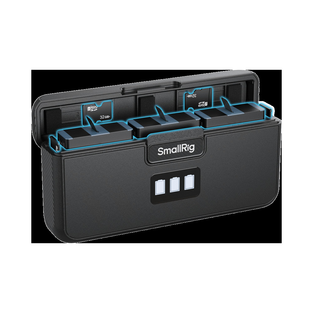 Produktbild för SmallRig 5418 Camera Battery Charger for GoPro 9/10/11/12