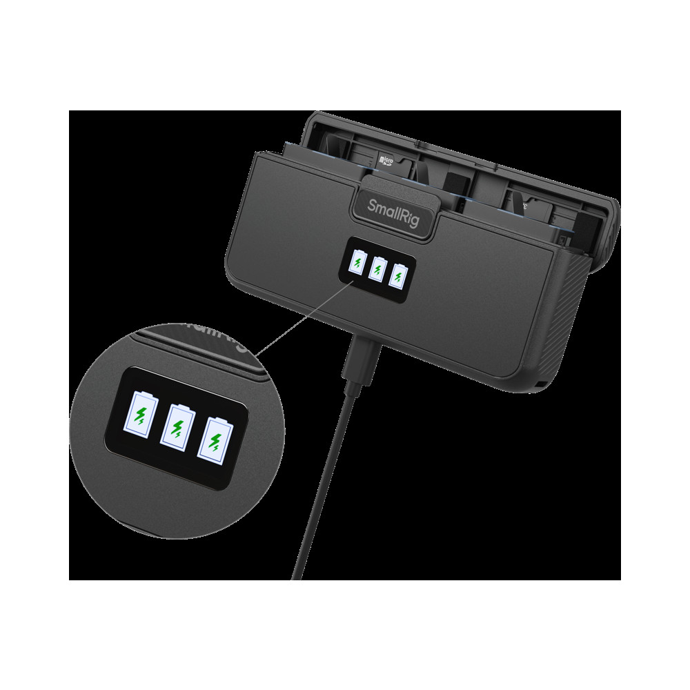 Produktbild för SmallRig 5418 Camera Battery Charger for GoPro 9/10/11/12