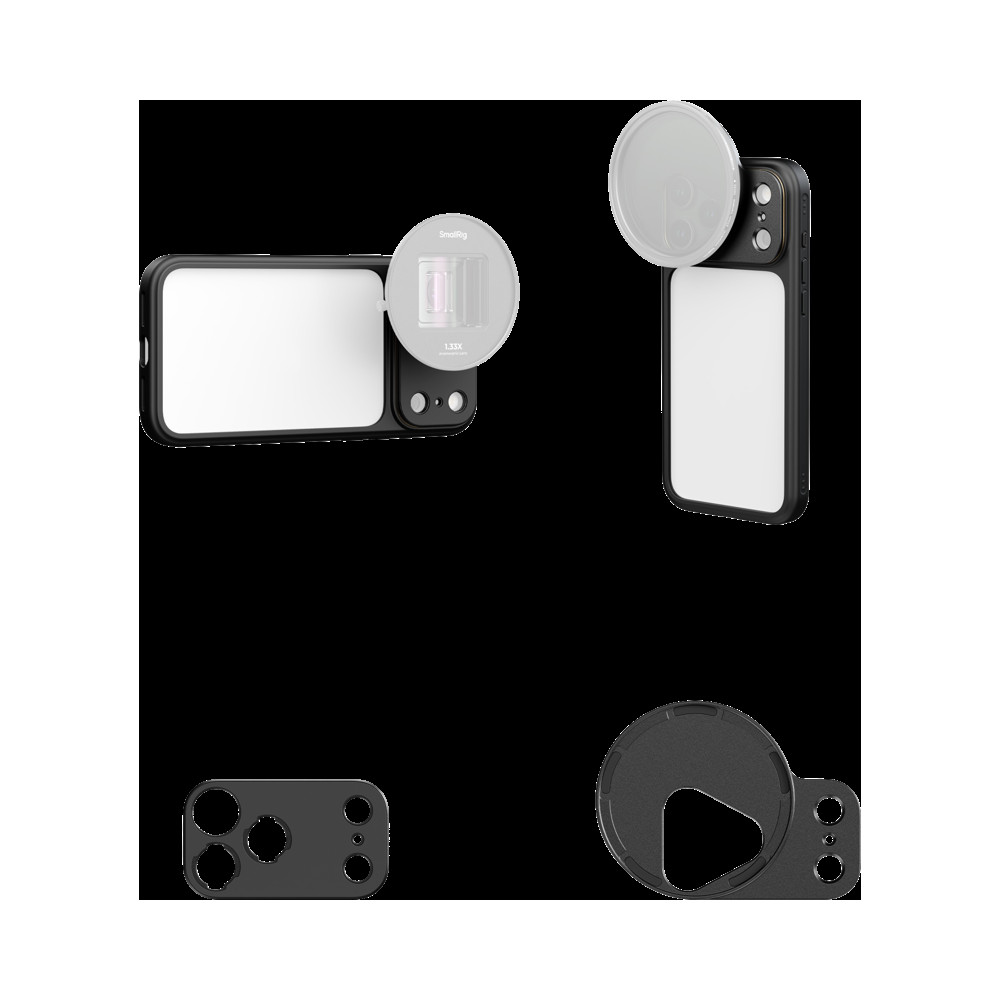 Produktbild för SmallRig 5793 FilMov Lightweight Photography Bumper Case for iPhone 17 Pro Max Black
