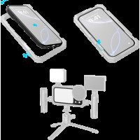 Produktbild för SmallRig 5793 FilMov Lightweight Photography Bumper Case for iPhone 17 Pro Max Black