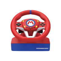Produktbild för HORI Mario Kart Racing Wheel Pro Mini - ratt- och pedaluppsättning - kabelansluten