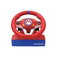 Produktbild för HORI Mario Kart Racing Wheel Pro Mini - ratt- och pedaluppsättning - kabelansluten