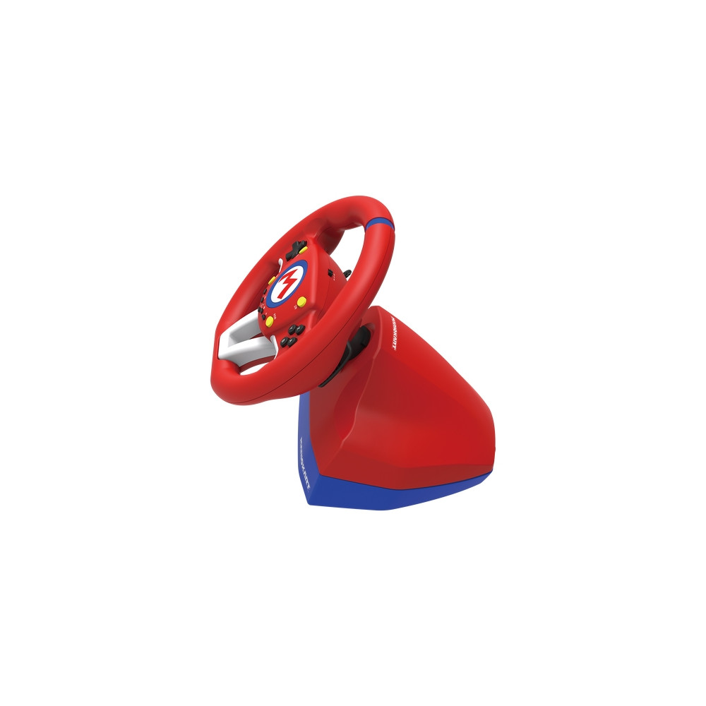 Produktbild för HORI Mario Kart Racing Wheel Pro Mini - ratt- och pedaluppsättning - kabelansluten