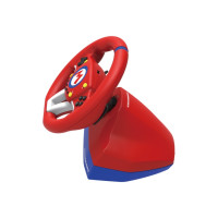 Produktbild för HORI Mario Kart Racing Wheel Pro Mini - ratt- och pedaluppsättning - kabelansluten