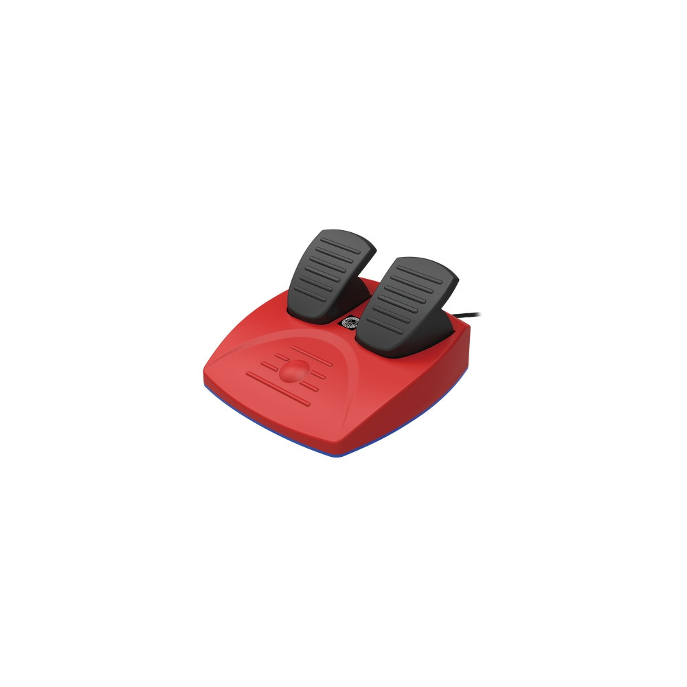 Produktbild för HORI Mario Kart Racing Wheel Pro Mini - ratt- och pedaluppsättning - kabelansluten