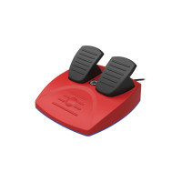 Produktbild för HORI Mario Kart Racing Wheel Pro Mini - ratt- och pedaluppsättning - kabelansluten