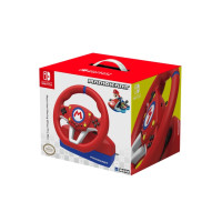 Produktbild för HORI Mario Kart Racing Wheel Pro Mini - ratt- och pedaluppsättning - kabelansluten