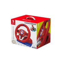 Produktbild för HORI Mario Kart Racing Wheel Pro Mini - ratt- och pedaluppsättning - kabelansluten