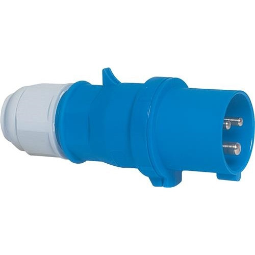 BALS BALS CEE stickpropp 16A 230V kl. H6, 3-pol blå, IP44, skruvf...