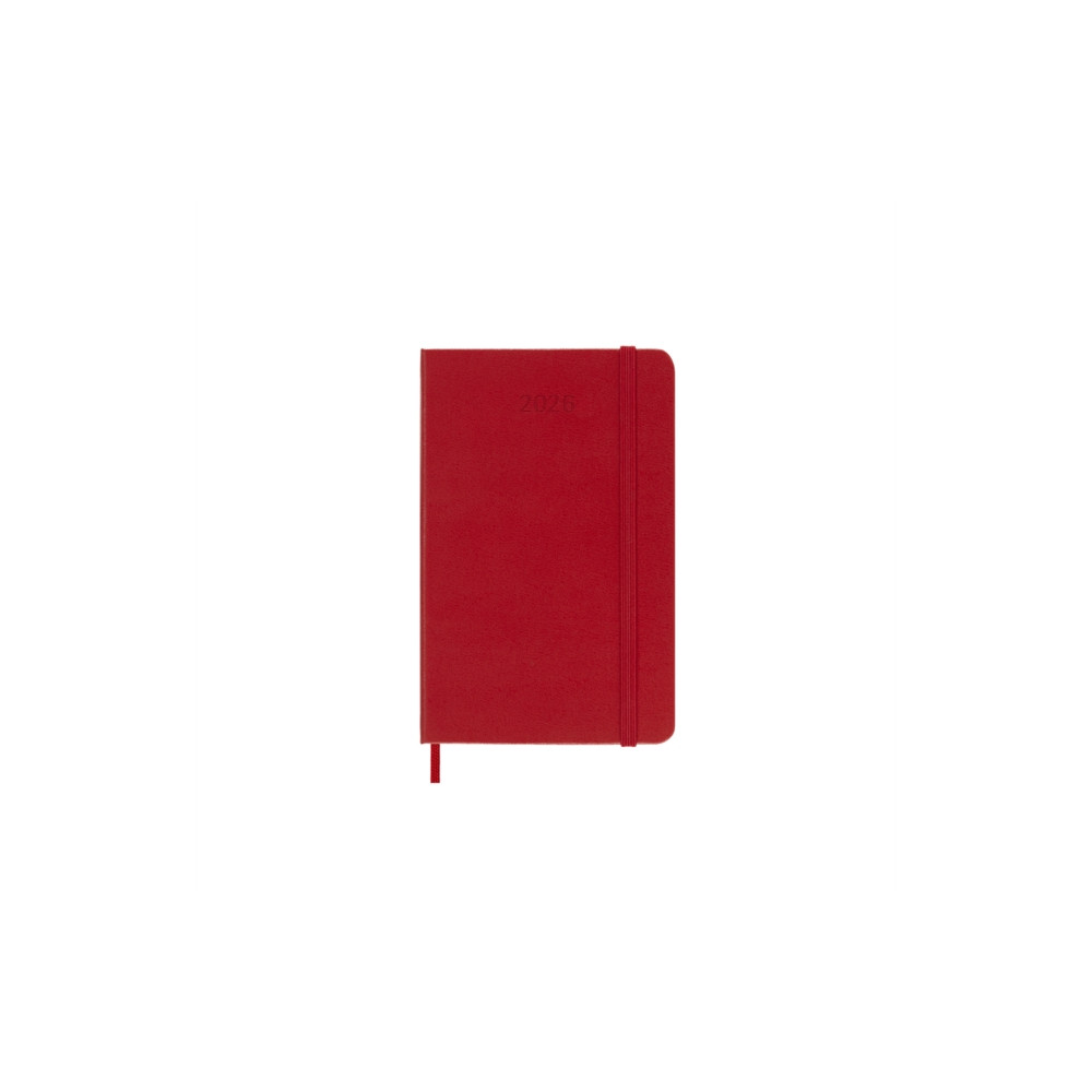 Produktbild för Moleskine 2026 12 Month Weekly Pocket Hardcover Diary (häftad, eng)