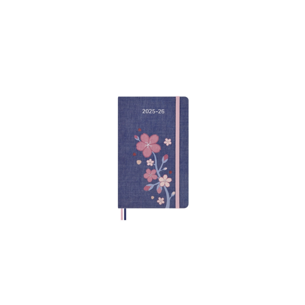 Produktbild för Moleskine Sakura 2026 Large 18 Month Weekly Planner (häftad, eng)
