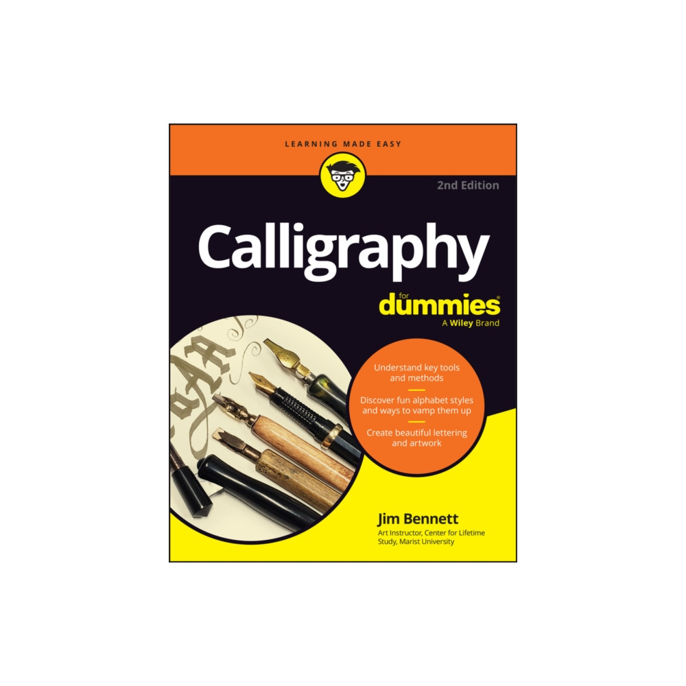 Produktbild för Calligraphy For Dummies (häftad, eng)