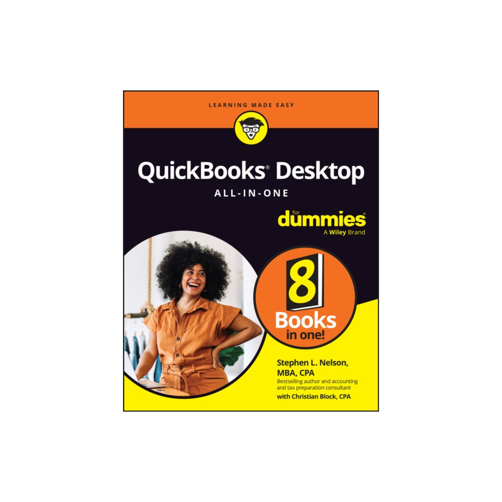 Produktbild för QuickBooks Desktop All-In-One For Dummies (häftad, eng)