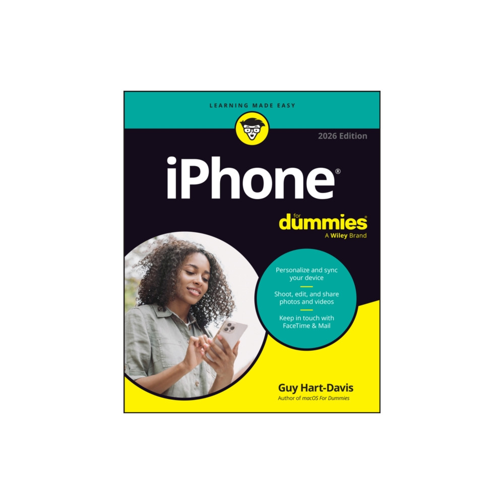 Produktbild för iPhone For Dummies, 2026 Edition (häftad, eng)