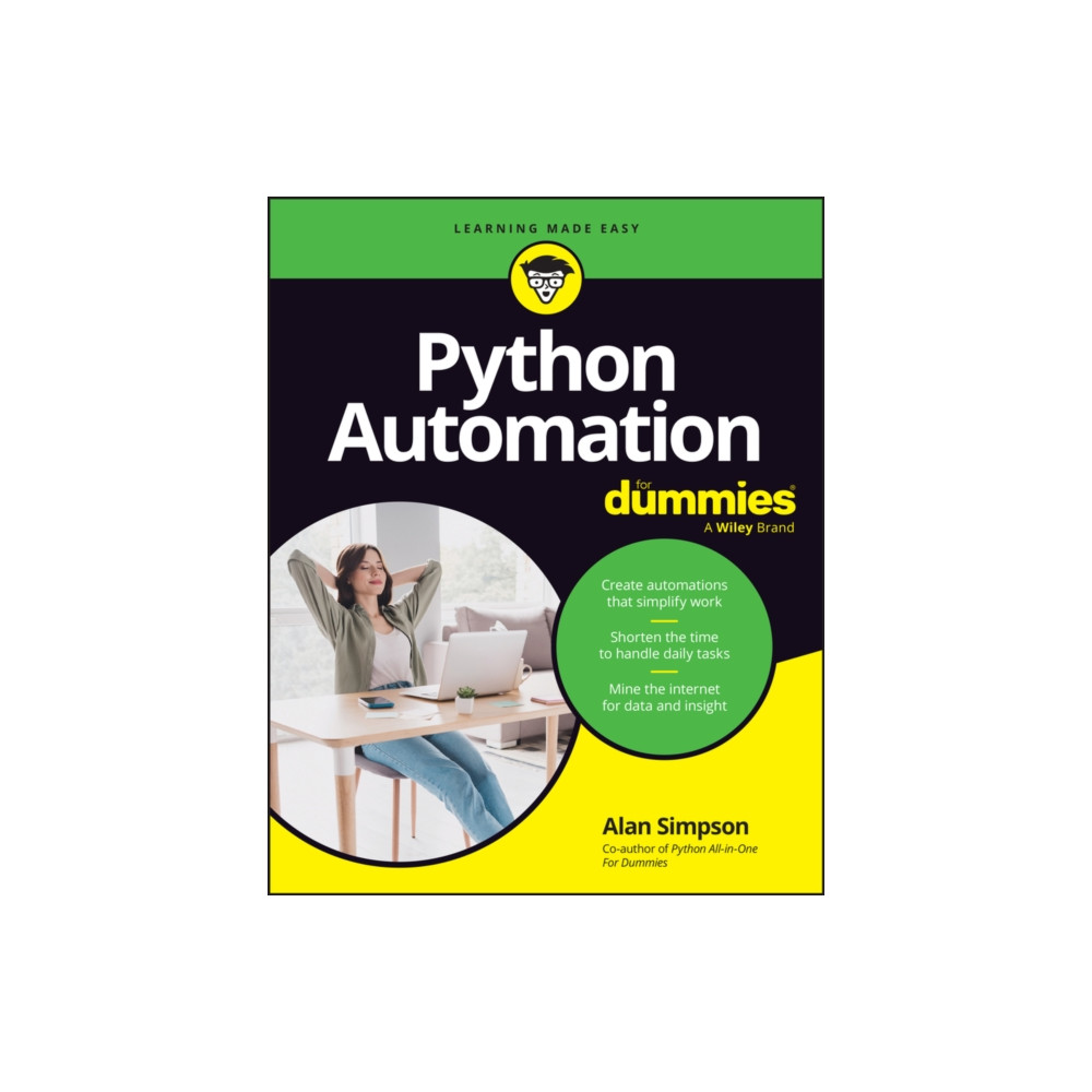 Produktbild för Python Automation For Dummies (häftad, eng)