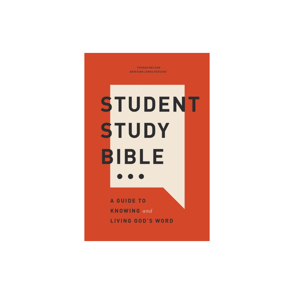 Produktbild för Student Study Bible: A Guide to Knowing and Living God’s Word (NKJV, Softcover, Red Letter, Comfort Print) (häftad, eng)