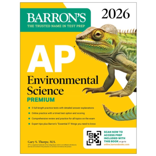 Kaplan Publishing AP Environmental Science Premium, 2026: Prep Book With 5 Practice Tests + Comprehensive Review + Online Practice (häftad, eng)