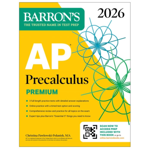 Kaplan Publishing AP Precalculus Premium, 2026: Prep Book with 3 Practice Tests + Comprehensive Review + Online Practice (häftad, eng)