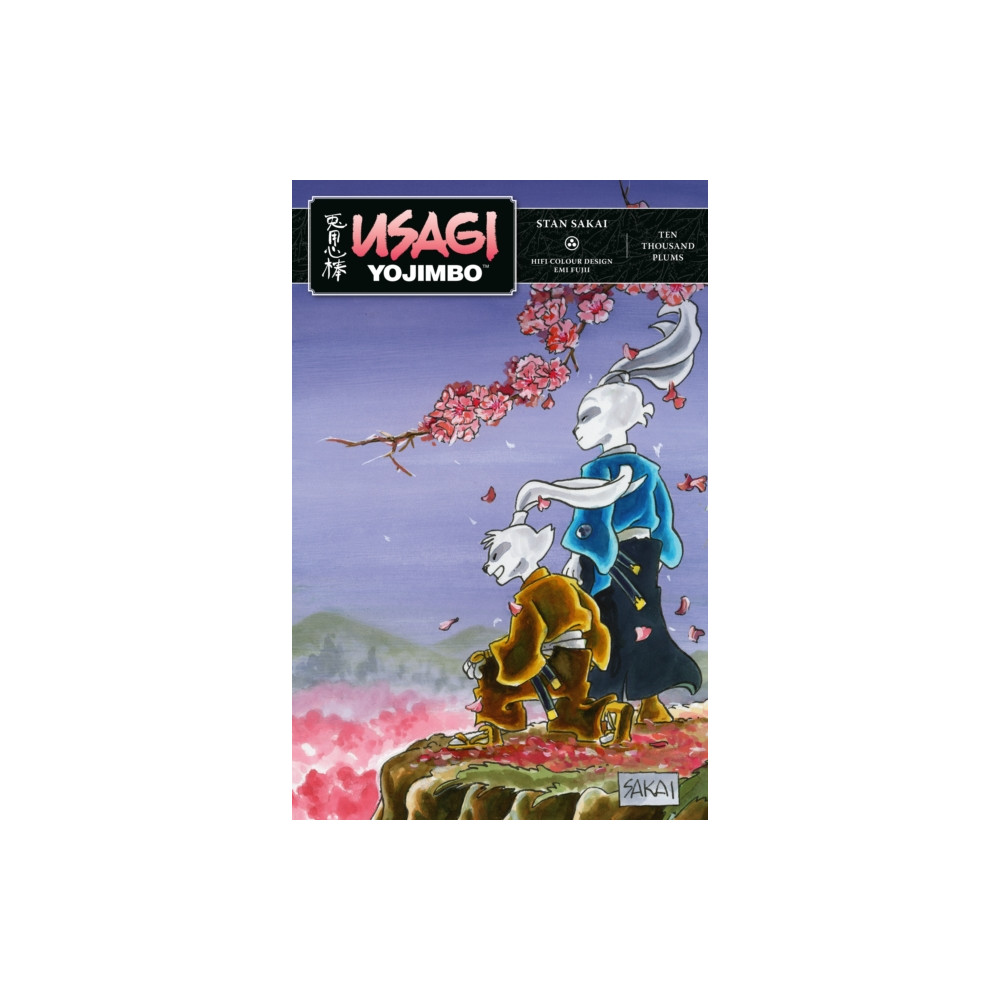 Produktbild för Usagi Yojimbo Volume 41: Ten Thousand Plums Limited Edition (inbunden, eng)