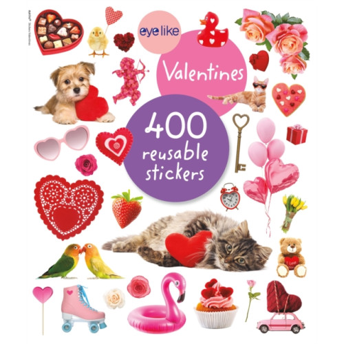 Workman Publishing Eyelike Stickers: Valentines (häftad, eng)