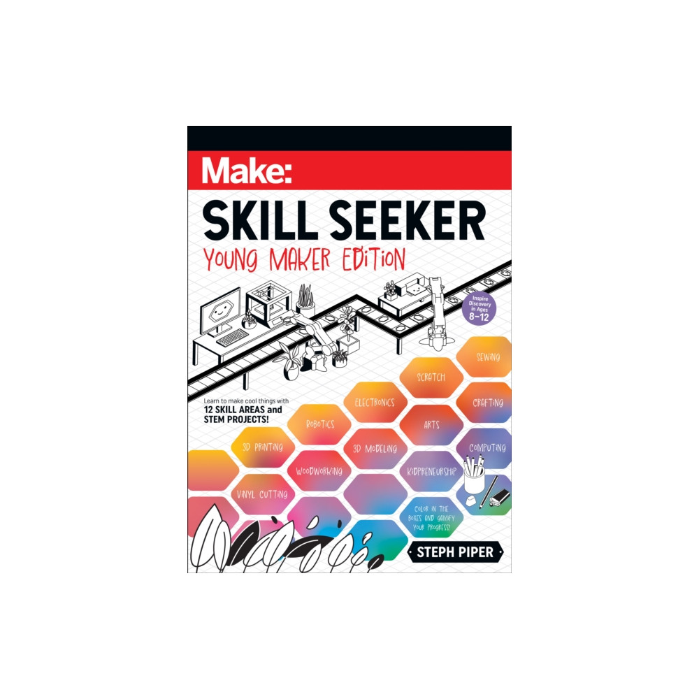 Produktbild för Skill Seeker: Young Maker Edition (häftad, eng)
