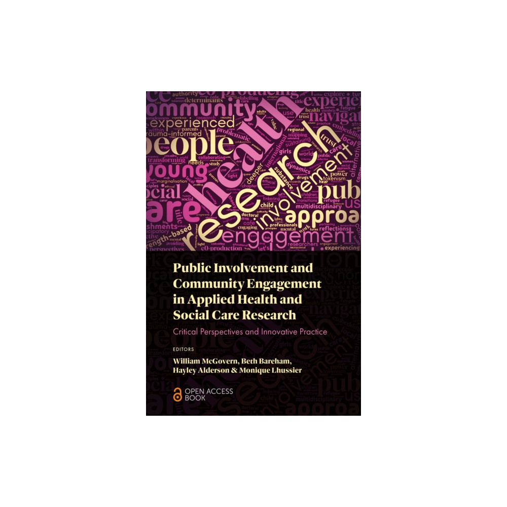 Produktbild för Public Involvement and Community Engagement in Applied Health and Social Care Research (häftad, eng)