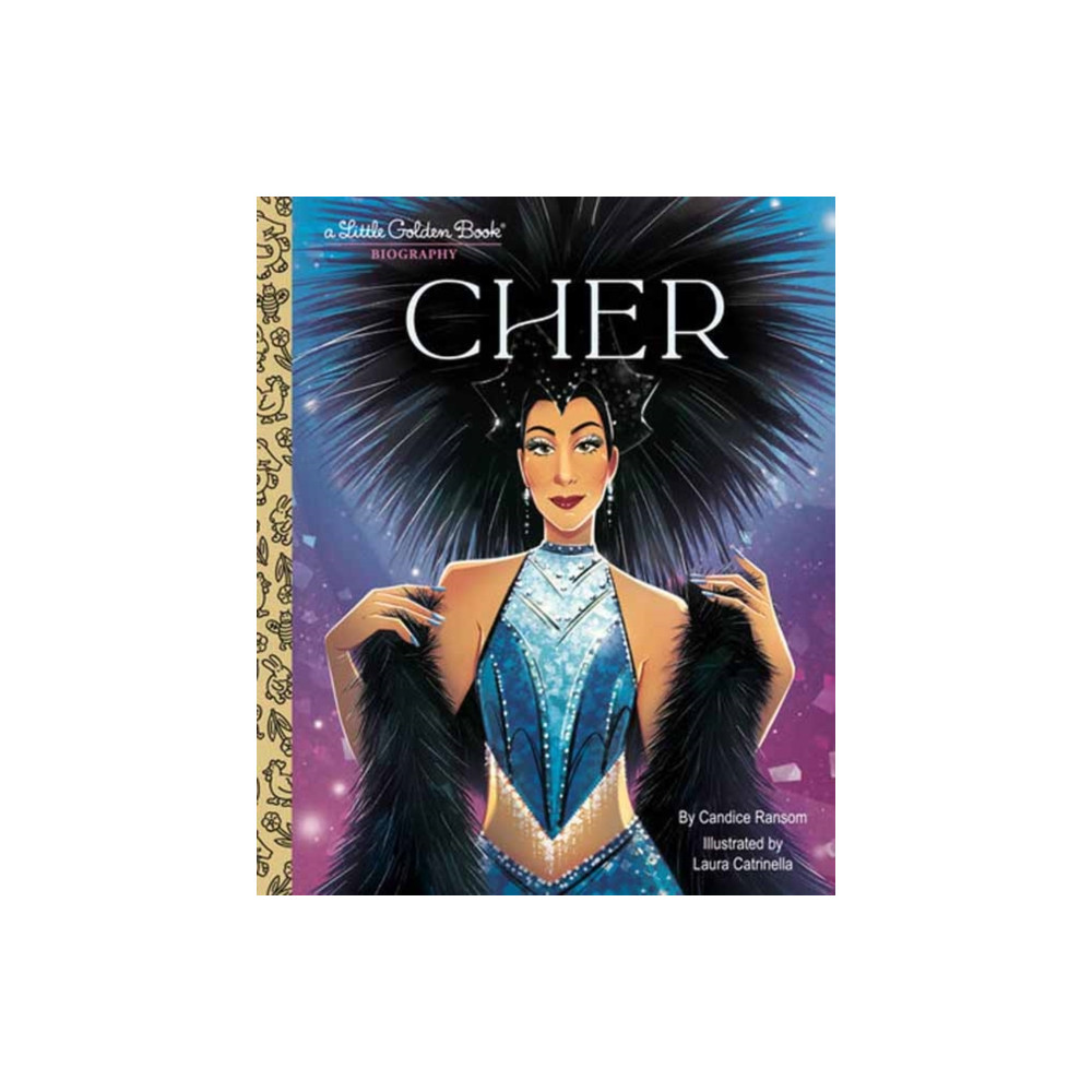 Produktbild för Cher: A Little Golden Book Biography (inbunden, eng)