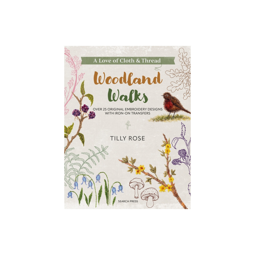 Produktbild för A Love of Cloth & Thread: Woodland Walks (häftad, eng)