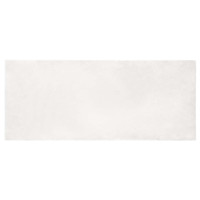 Produktbild för Halkfri matta i konstgjord kaninfäll OLITE Vit 100 x 200 cm