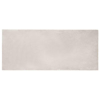 Produktbild för Halkfri matta i konstgjord kaninfäll OLITE Beige 100 x 200 cm