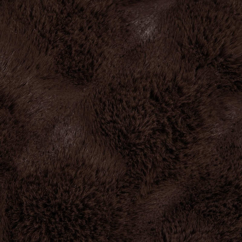 Produktbild för Halkfri filt i konstgjord kaninfäll Olite Kamel 240 x 270 cm