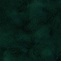 Produktbild för Halkfri filt i konstgjord kaninfäll Olite Mörkgrön 240 x 270 cm
