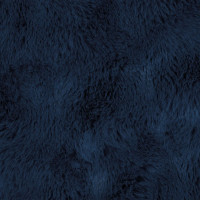 Produktbild för Halkfri filt i konstgjord kaninfäll Olite Marinblå 240 x 270 cm