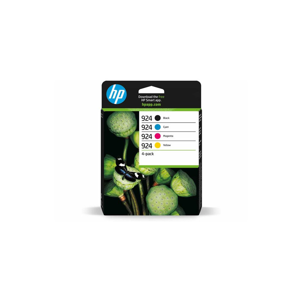 Produktbild för Bläckpatron HP 6C3Z1 924 CMYK 4/fp