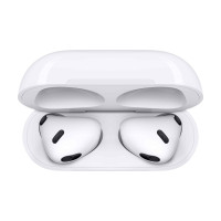 Produktbild för Apple AirPods with MagSafe Charging Case 3:e generationen - True wireless-hörlurar med mikrofon