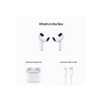 Produktbild för Apple AirPods with MagSafe Charging Case 3:e generationen - True wireless-hörlurar med mikrofon