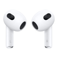 Produktbild för Apple AirPods with MagSafe Charging Case 3:e generationen - True wireless-hörlurar med mikrofon